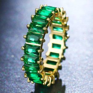 🔥$5 **New 2023** Green Gemstone Rings